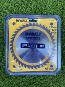 Dewalt TCT Blade 190x30x40T