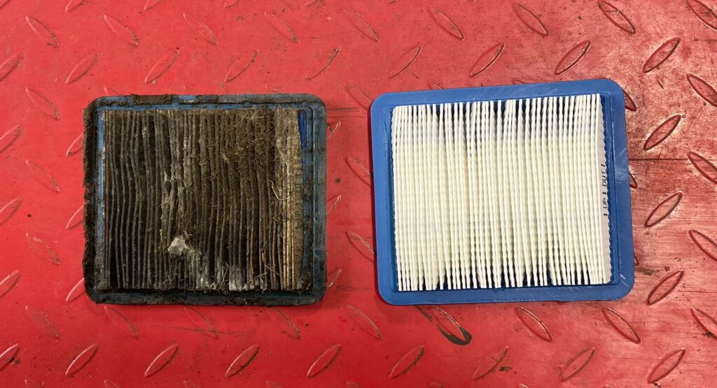 Air Filters Damage