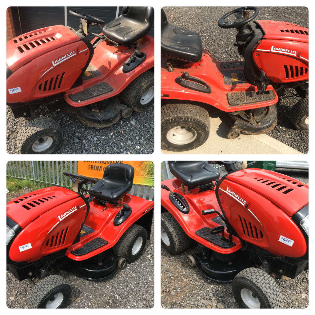 Before & After Lawnflite Mower