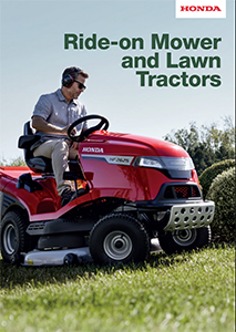 Honda Ride On Mowers Catalogue 2022
